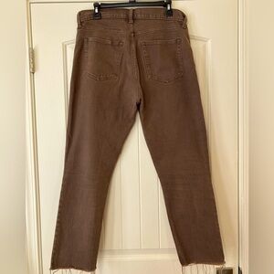 GAP cheeky jeans in brown, size 10